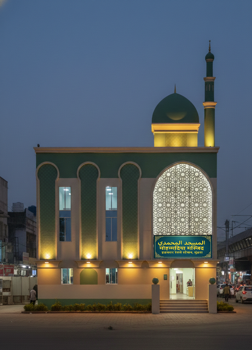 Future Design of Mohammadia Masjid